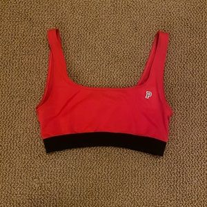 Pink Sports Bra